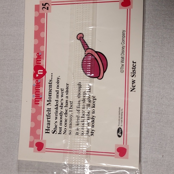 Vintage 1990s Walt Disney Co Minnie Mickey Trading Cards Sealed Promo Card Set - Picture 3 of 6